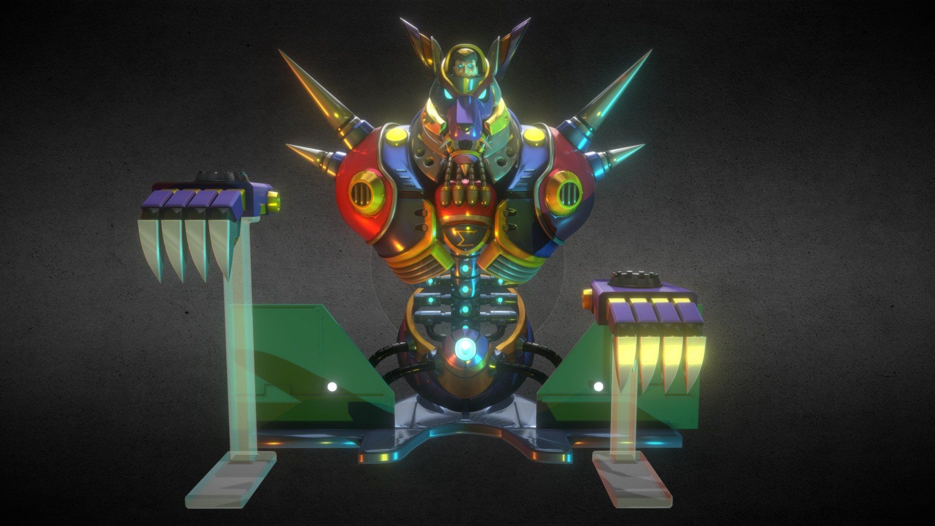 1920x1080 Wolf Sigma 3D print model by Mariano Gomes [72a09a5]