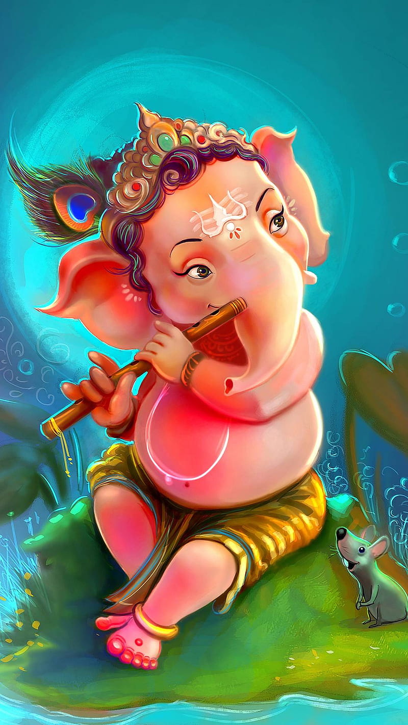 800x1422 HD bal ganesha wallpaper