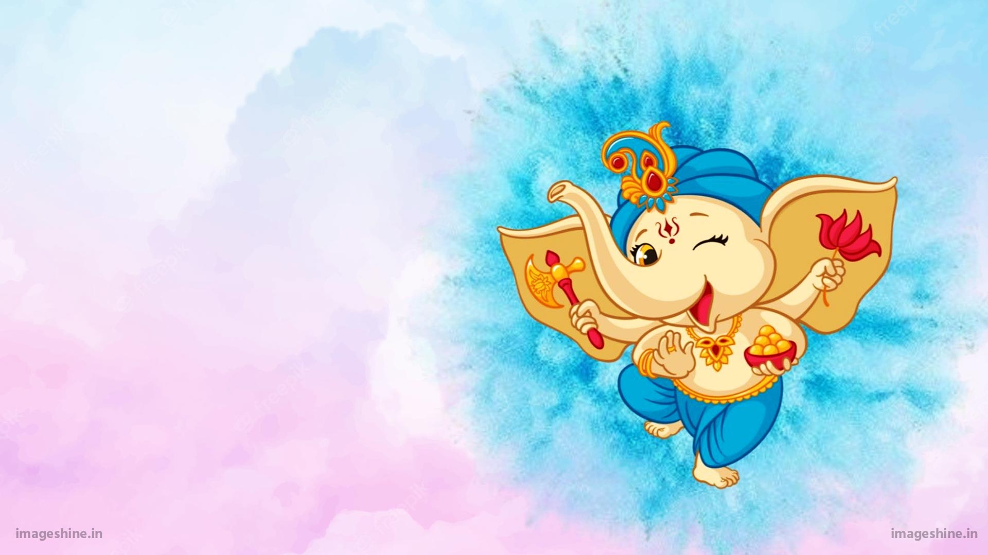 1920x1080 Unique Cute Ganesha Image HD Gallery