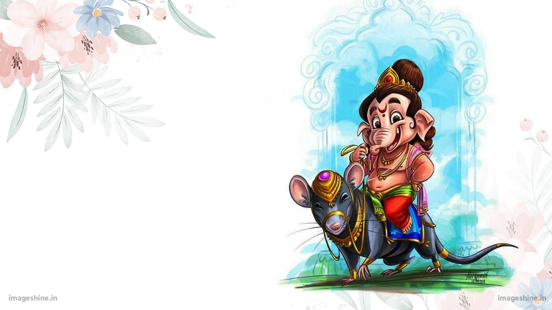 1920x1080 Unique Cute Ganesha Image HD Gallery