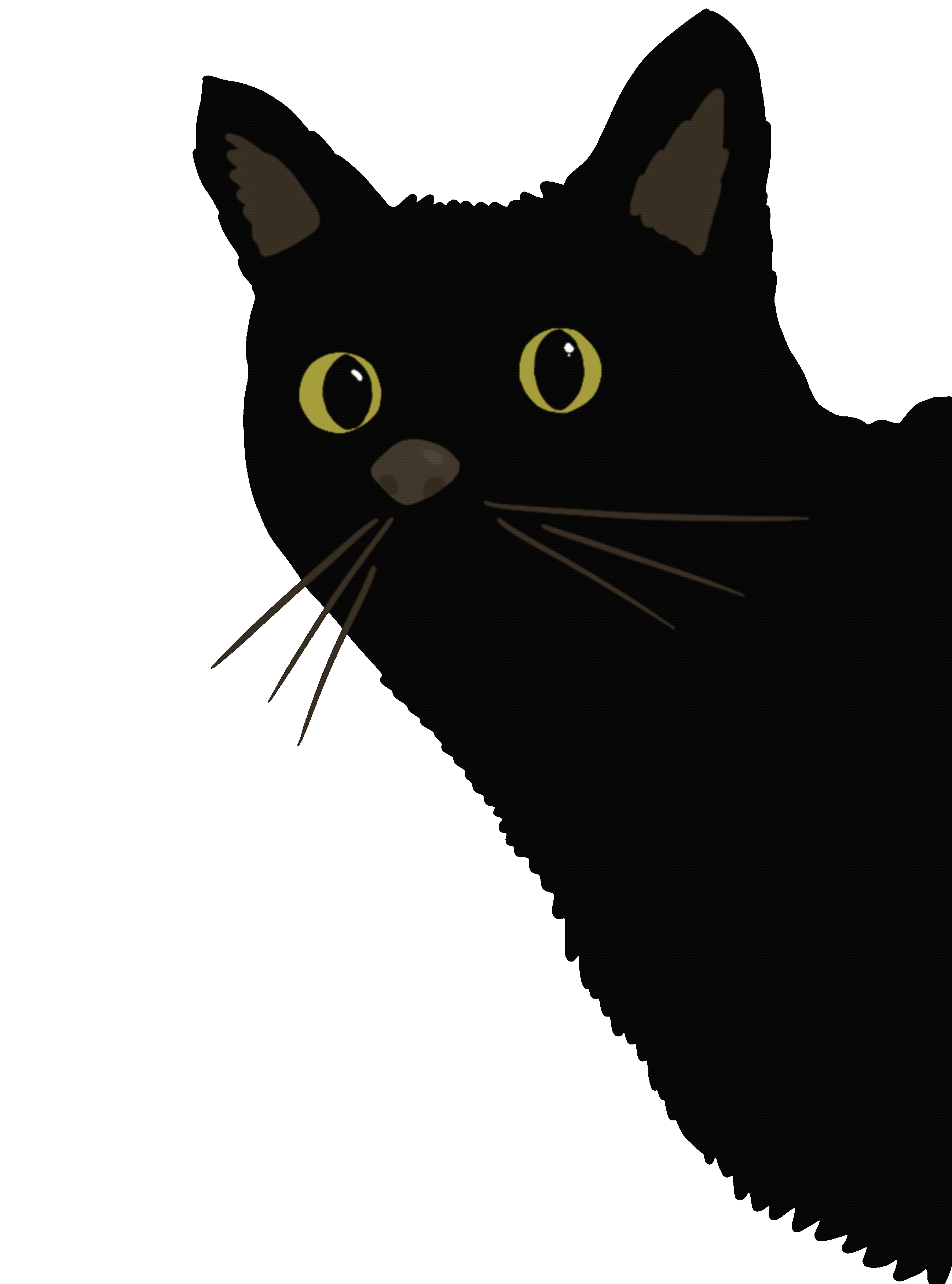 2596x3500 Black Cats Stickers & Share on GIPHY