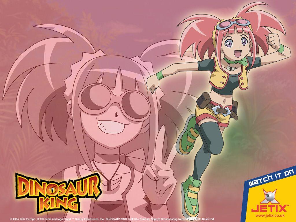 1024x768 Dinosaur King Anime Image Board