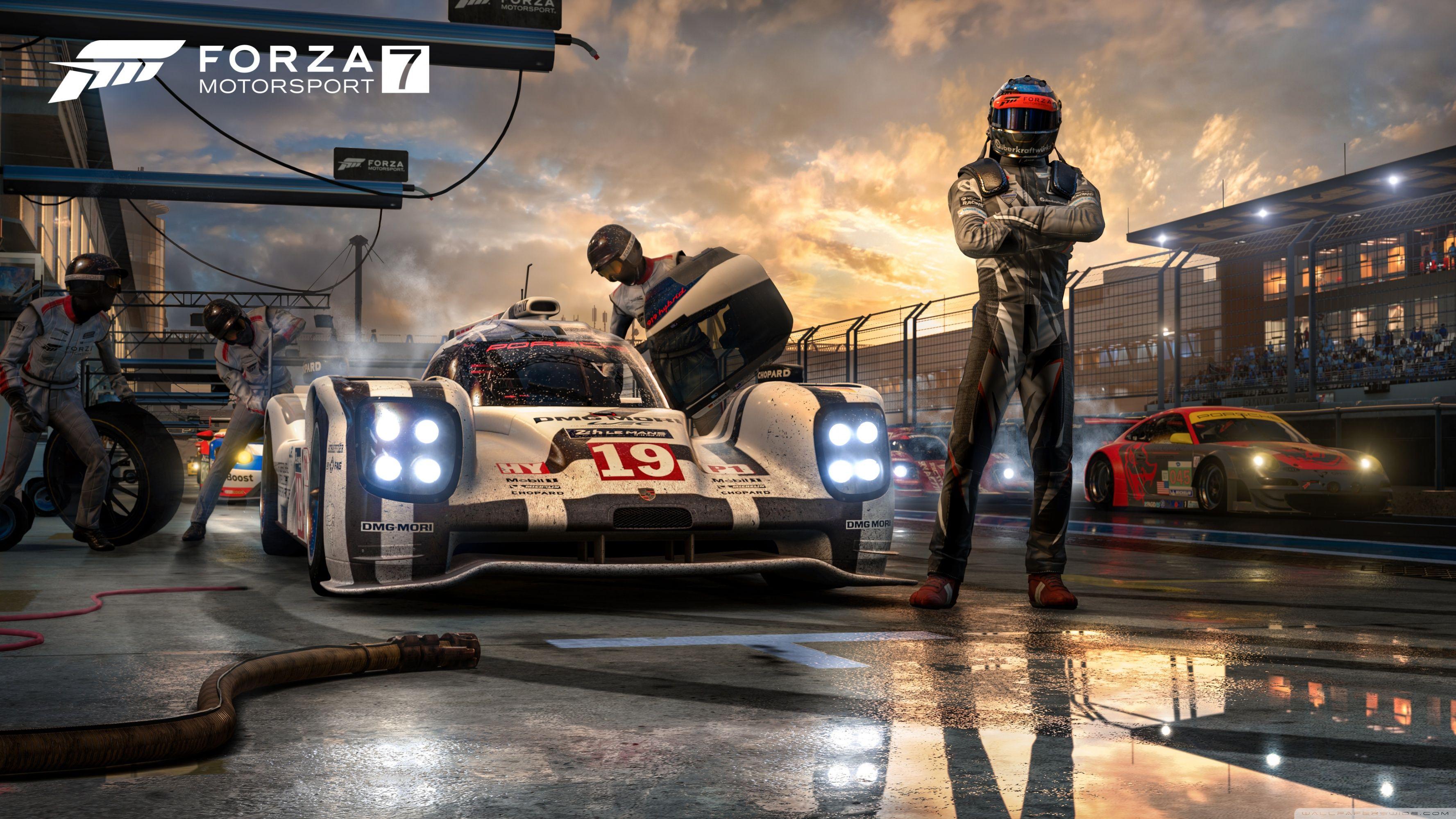 3554x1999 FORZA MOTORSPORT 7 Crew Ultra HD Desktop Background