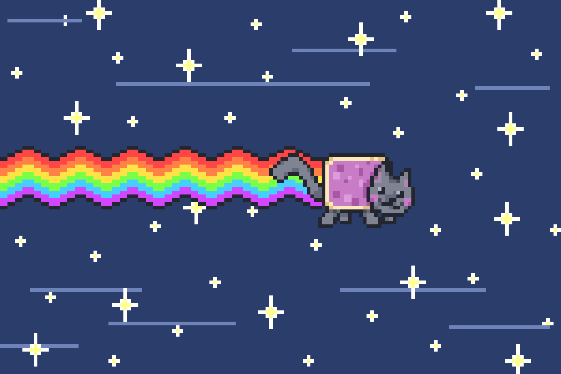 1800x1200 Nyan Cat Gif