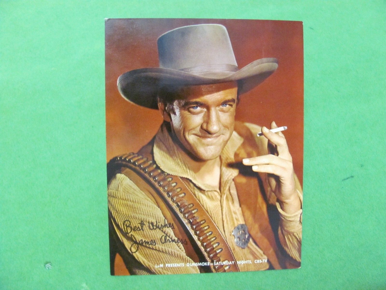 1600x1200 Vintage L&M Present Gunsmoke Night Ad Marshall Dillion