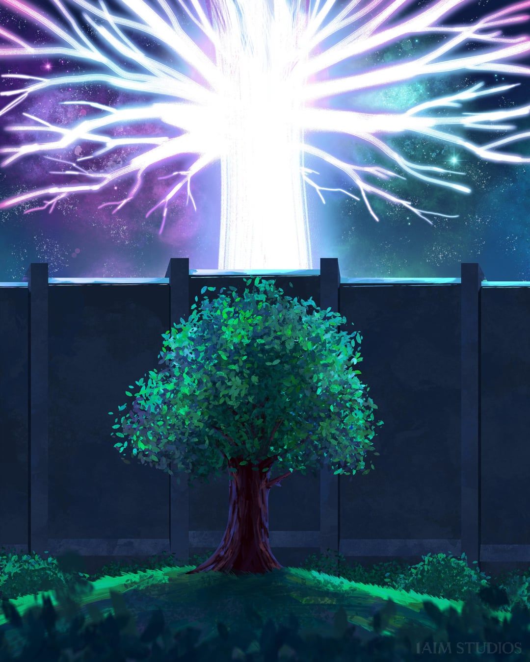 1080x1350 Tree of paths art! [OC]