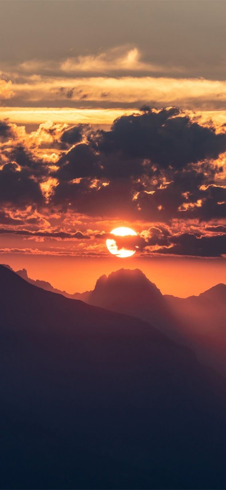 736x1593 beautiful sunrise in sky 5k iPhone 12 Wallpaper