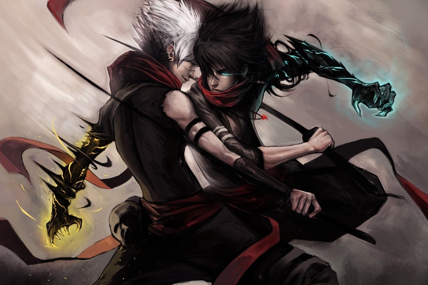 1440x960 Anime Duel 4K UHD Wallpaper for UltraHD Desktop and TV : Smartphone and Tablet Devices