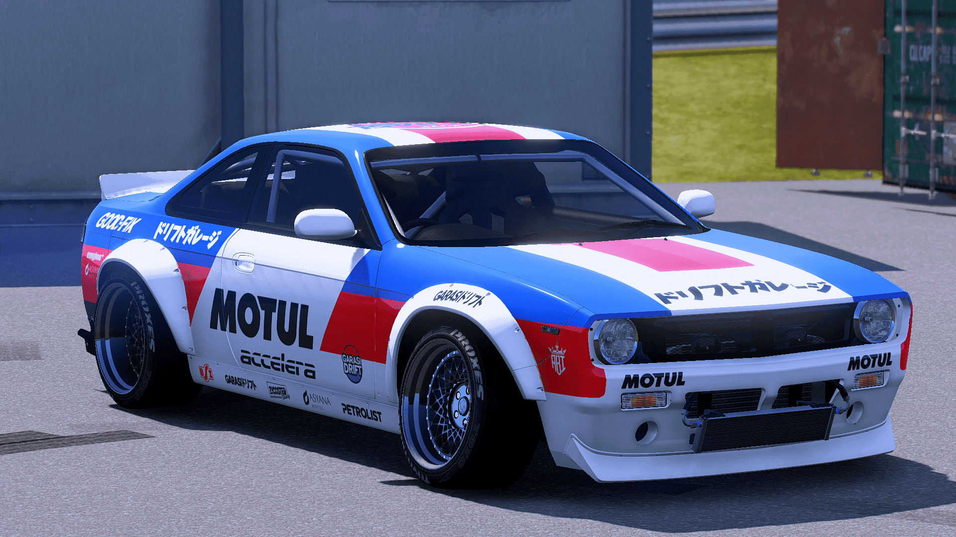 1920x1080 Nissan S14 Boss Kit Garasi Drift Livery