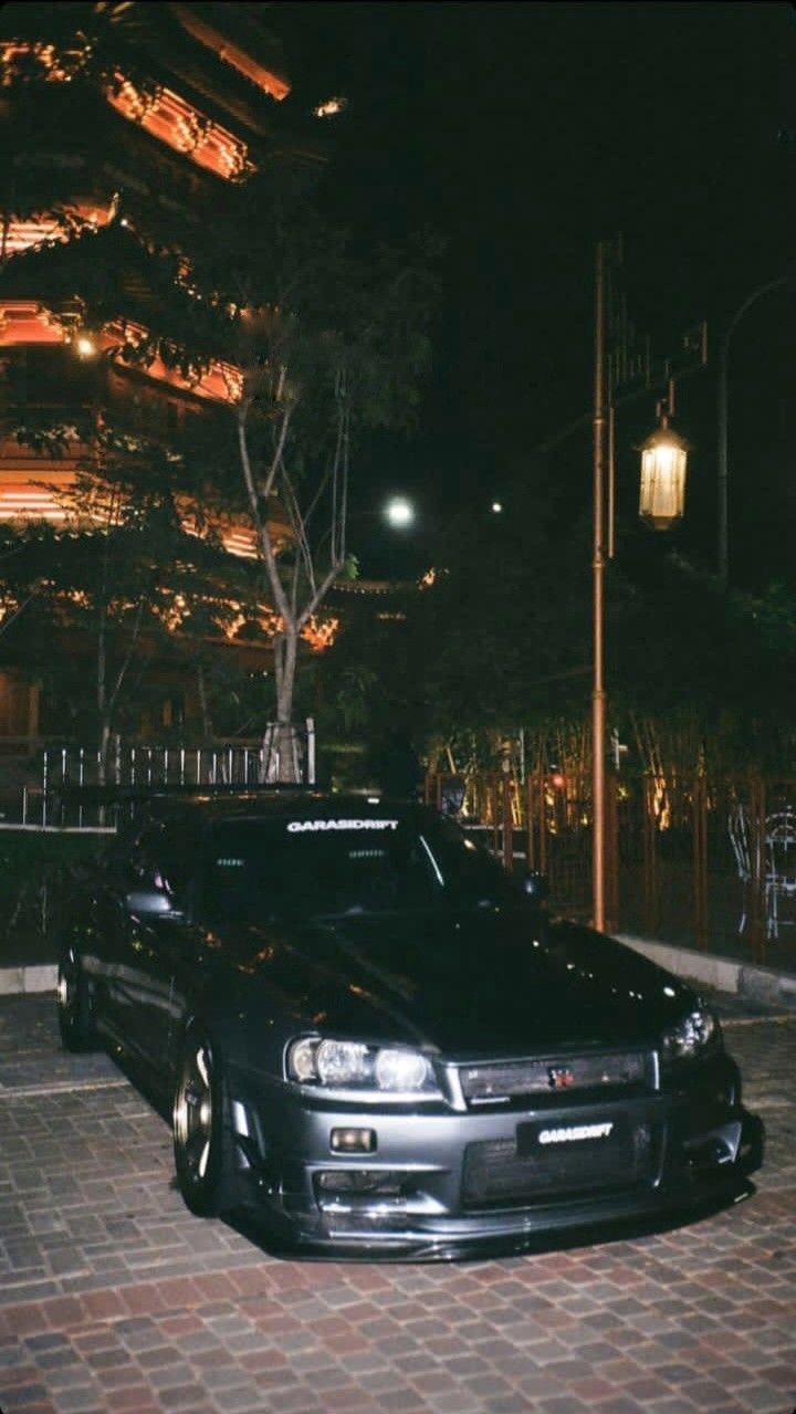 720x1279 Garasi Drift Skyline ER34 Wallpaper