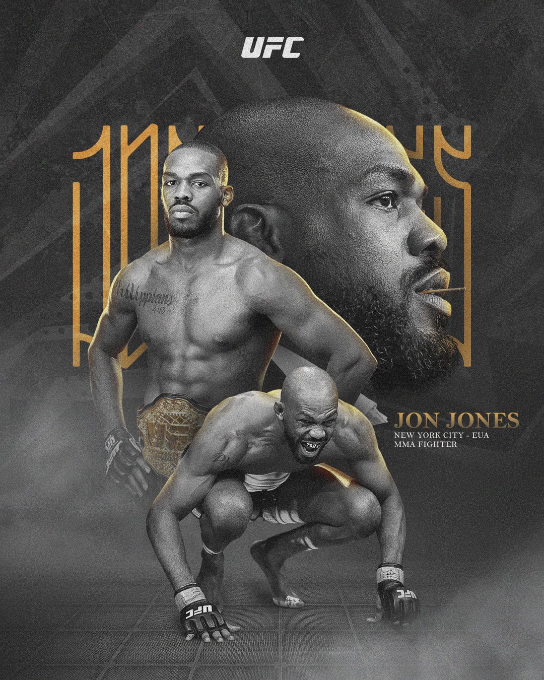 1080x1350 Jon Jones iPhone Wallpaper