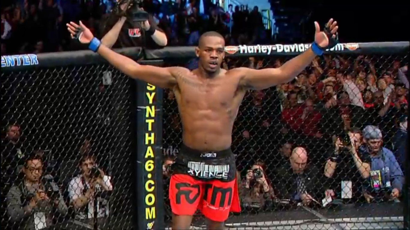 1366x768 Jon Jones Fighting Alexander Gustafsson at UFC 165. Full Contact Fighter