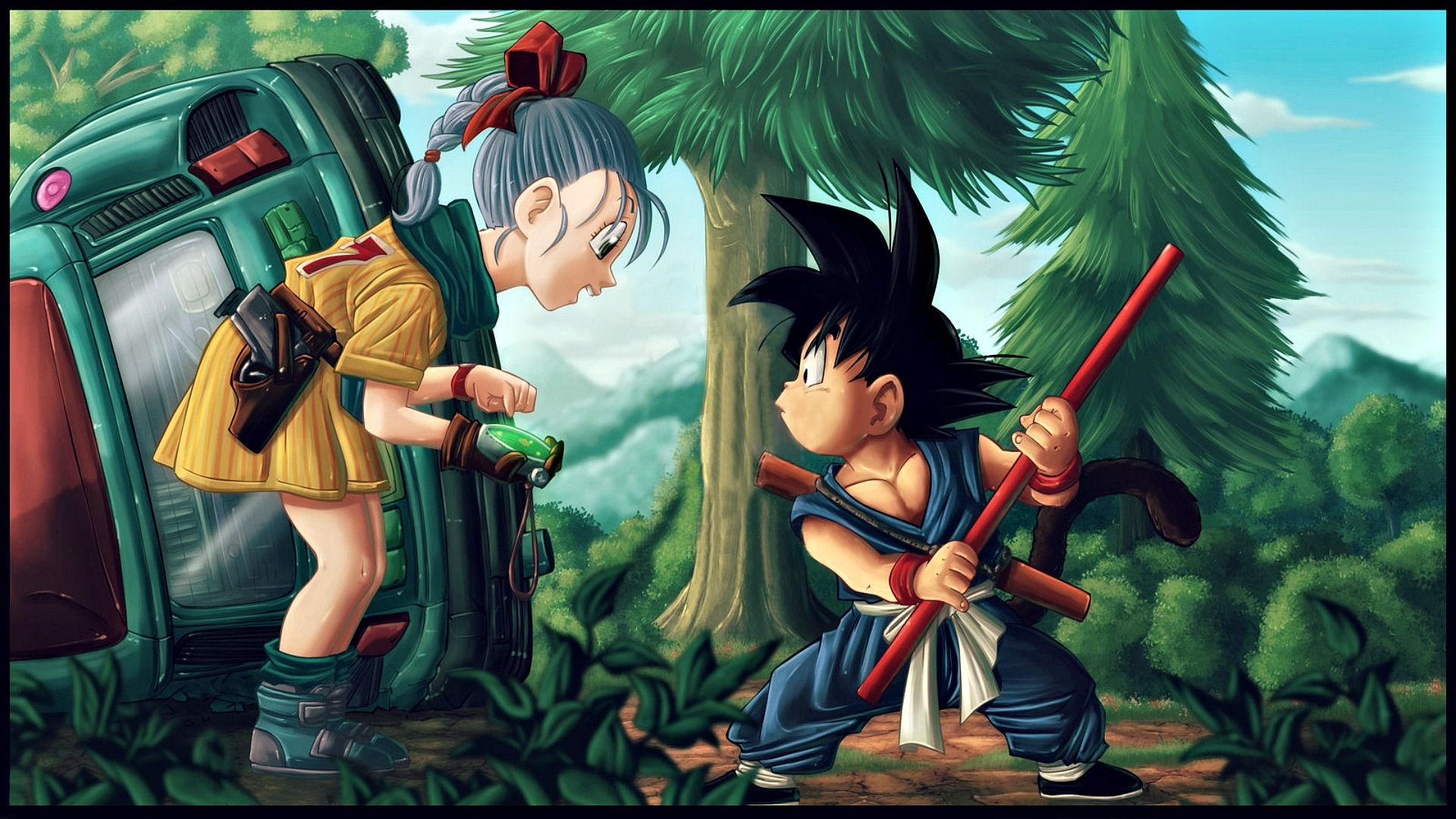 1920x1080 Wallpaper wallpaper, anime, cell, dragon, ball, manga, kid, japanese for mobile and desktop, section прочее, resolution 1920x1080