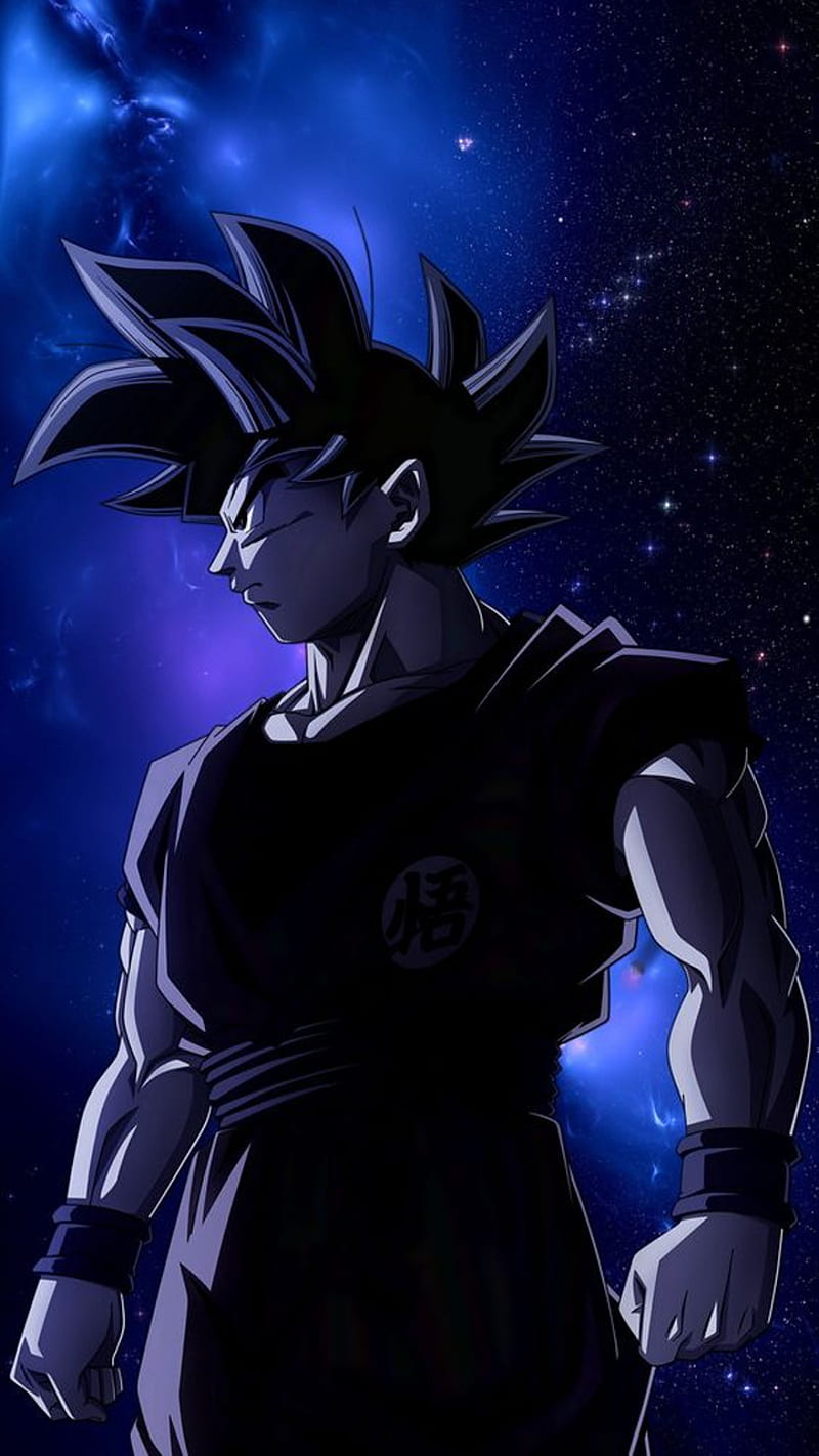 800x1422 HD goku space wallpaper