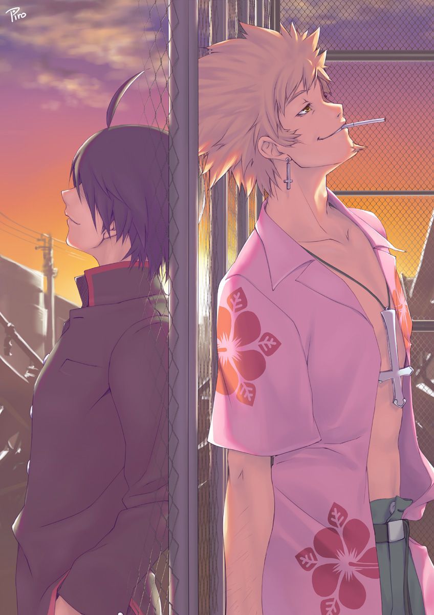 848x1200 Monogatari Phone Wallpaper