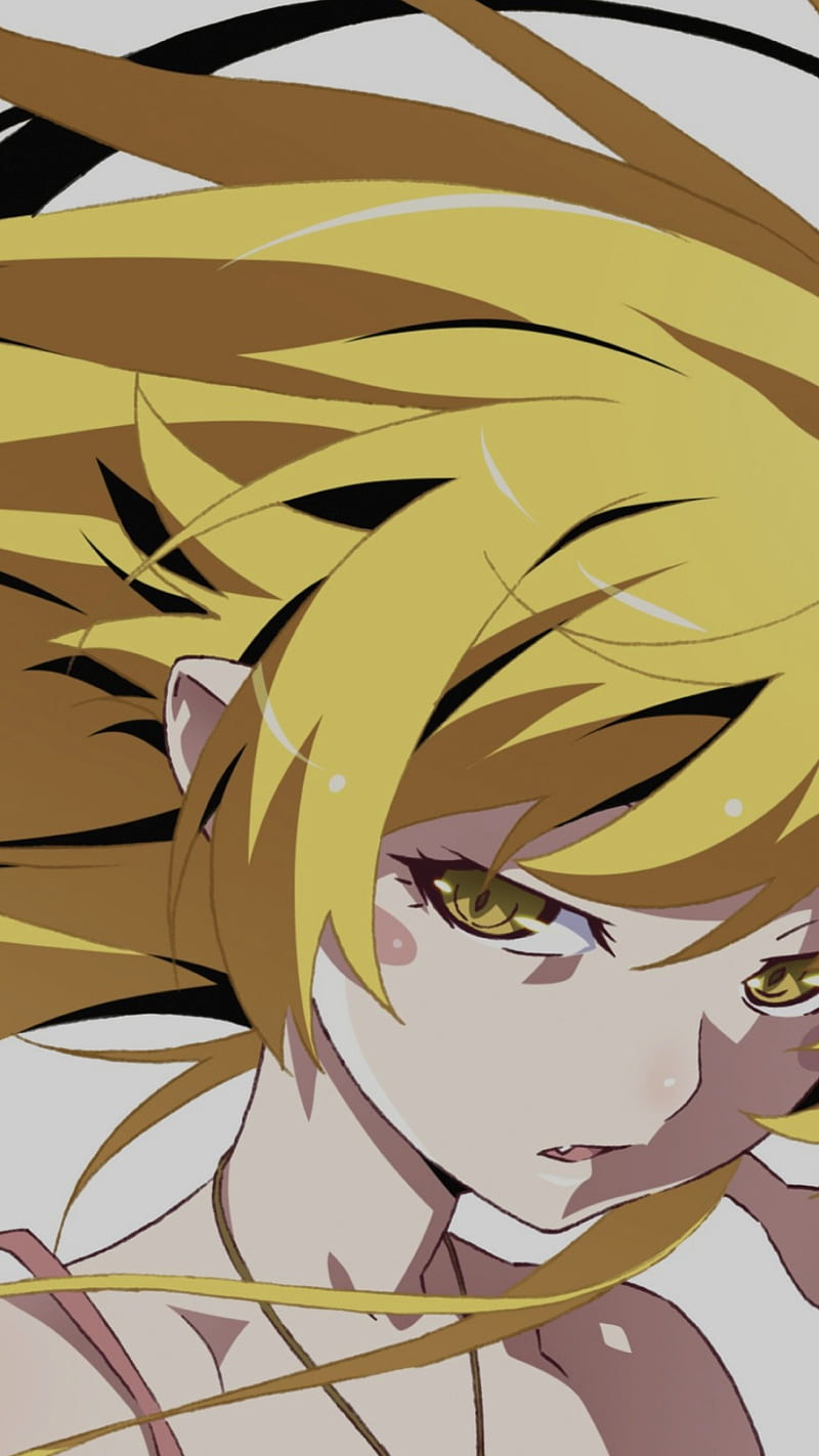800x1422 Shinobu Oshino, monogatari, HD phone wallpaper