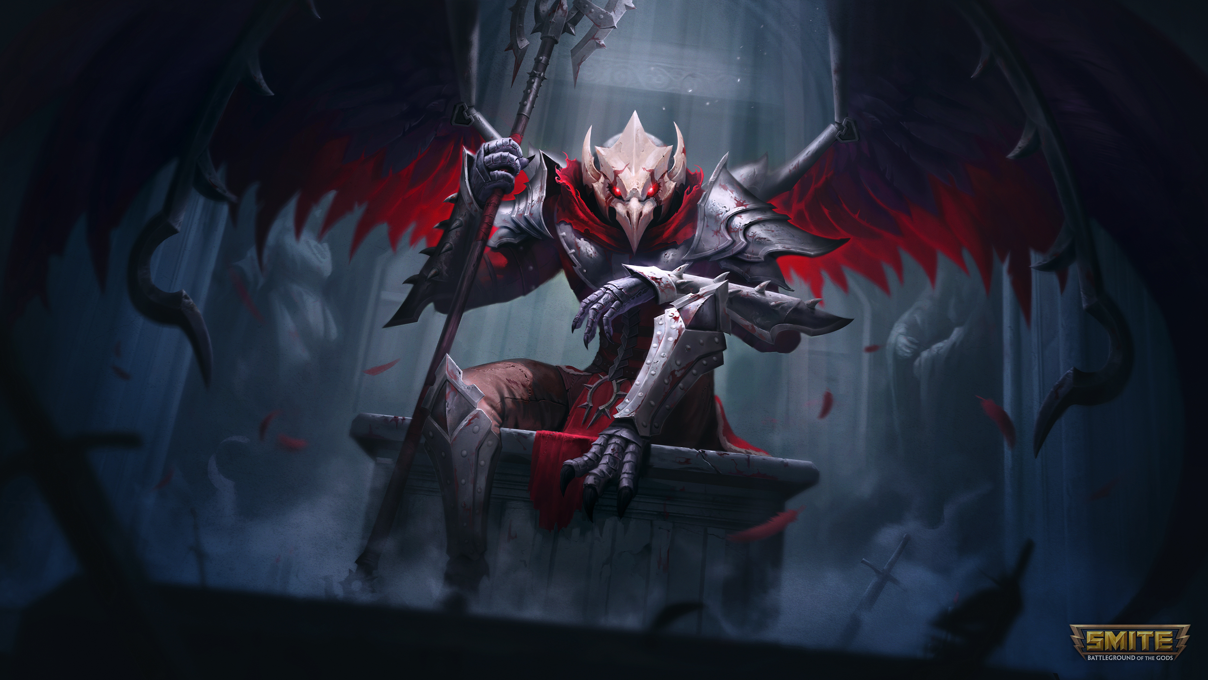 3840x2160 Smite Blood Raven Horus Wallpaper, HD Games 4K Wallpaper, Image and Background