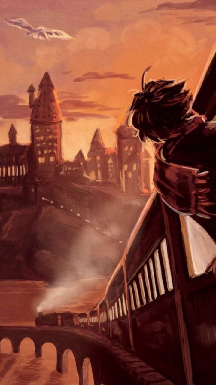 719x1280 Harry and Hogwarts