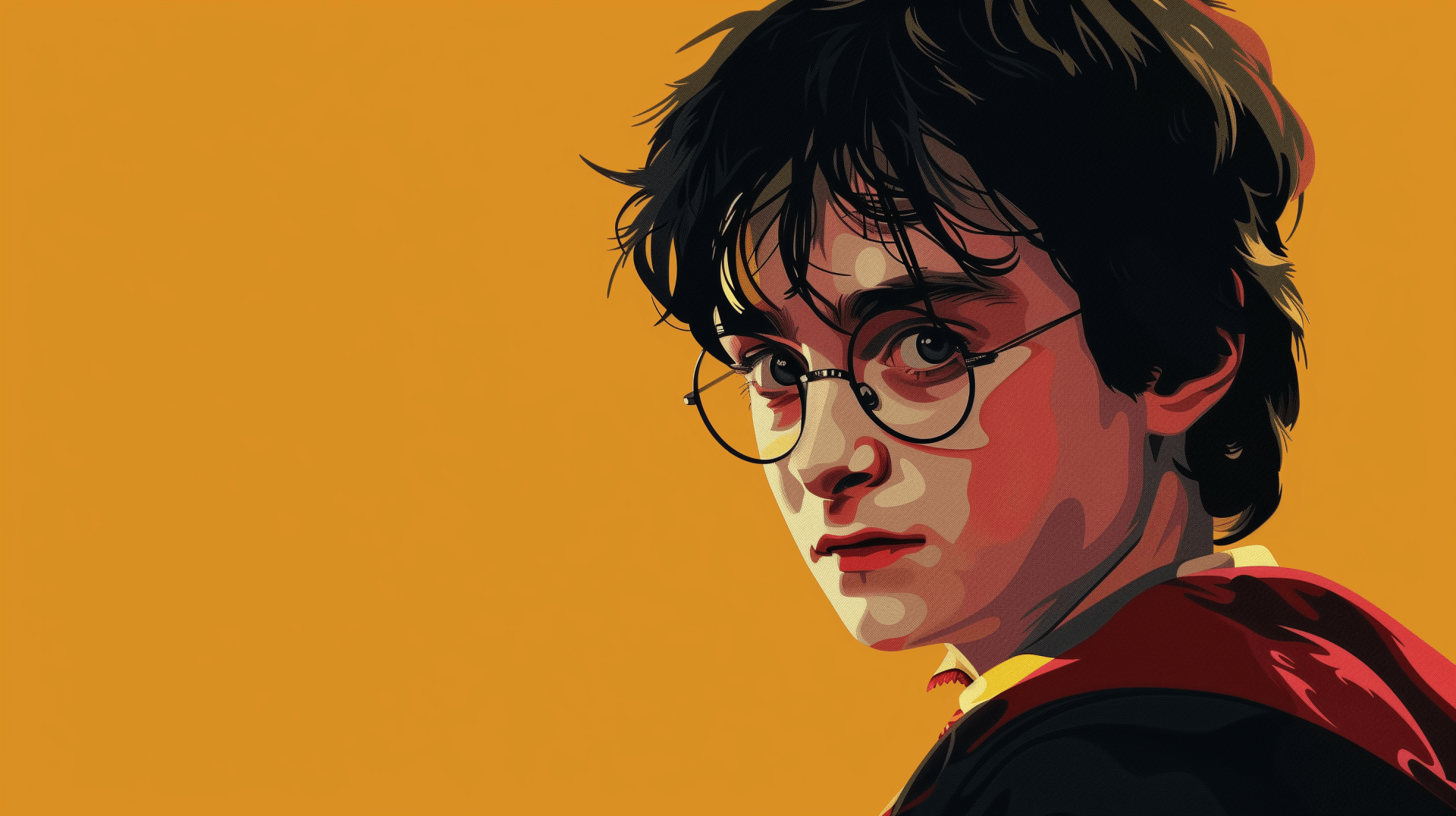 1920x1076 Harry Potter Illustrated Wallpaper HD