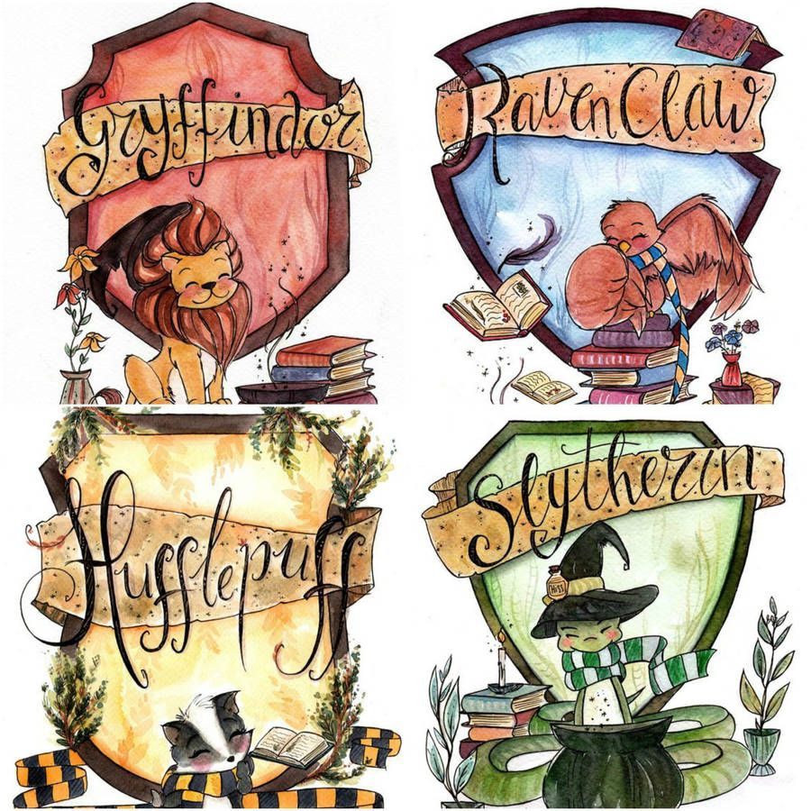 900x900 Harry Potter Houses Child Art Wallpaper