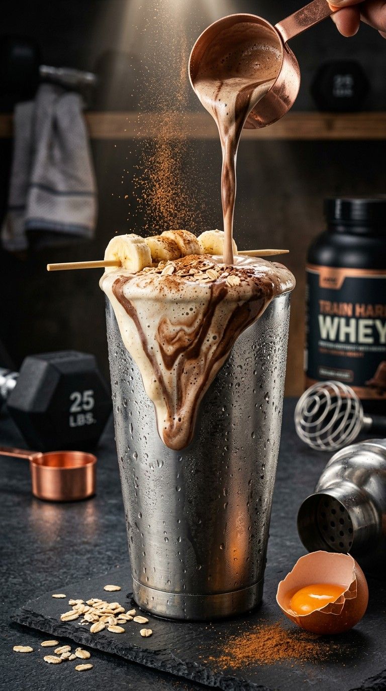 768x1376 Free Protein Shake Motion Image, Protein, Shake