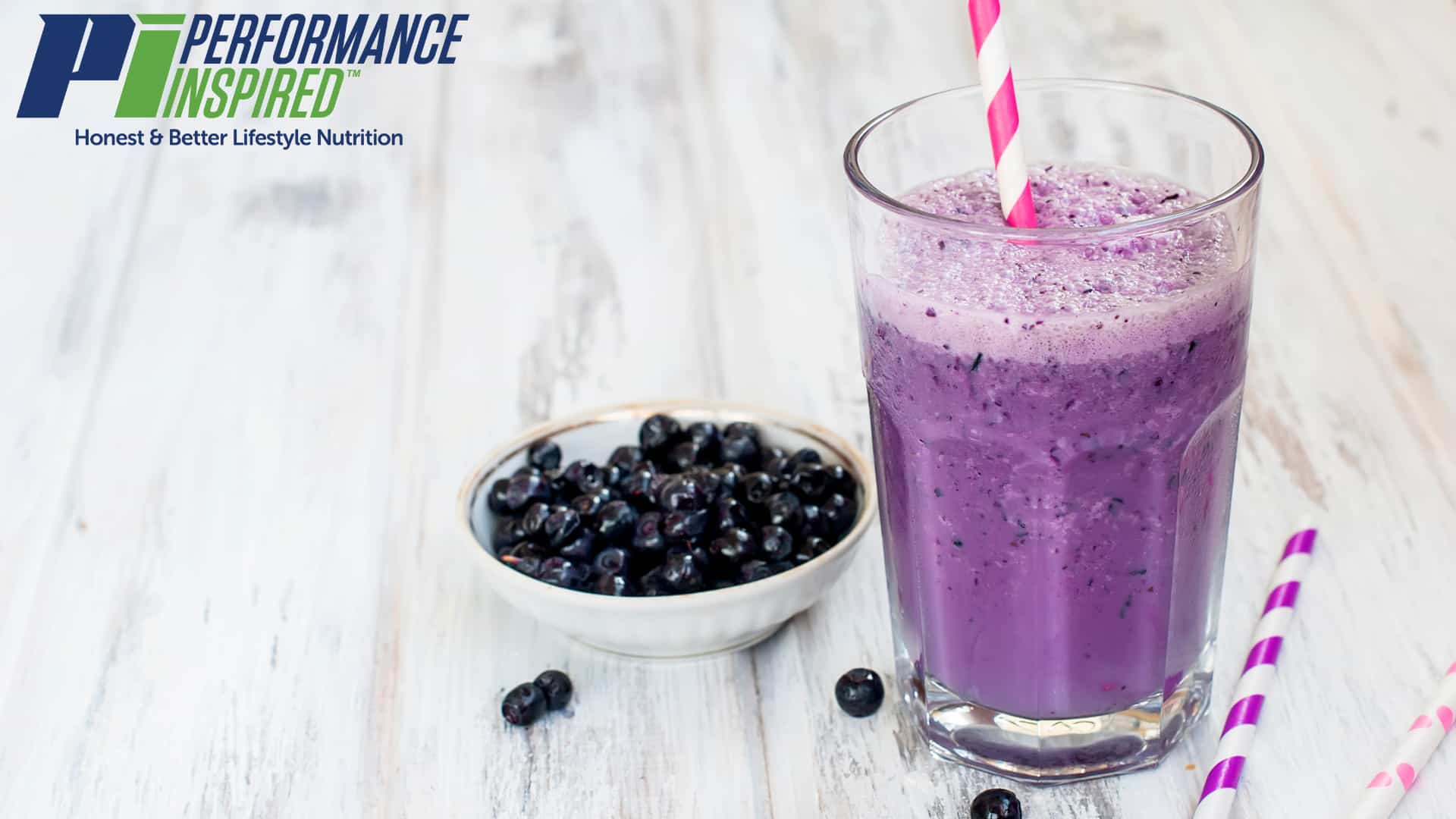 1920x1080 Sweet Summer Recipe: Blueberry Protein Shake! Inspired Nutrition