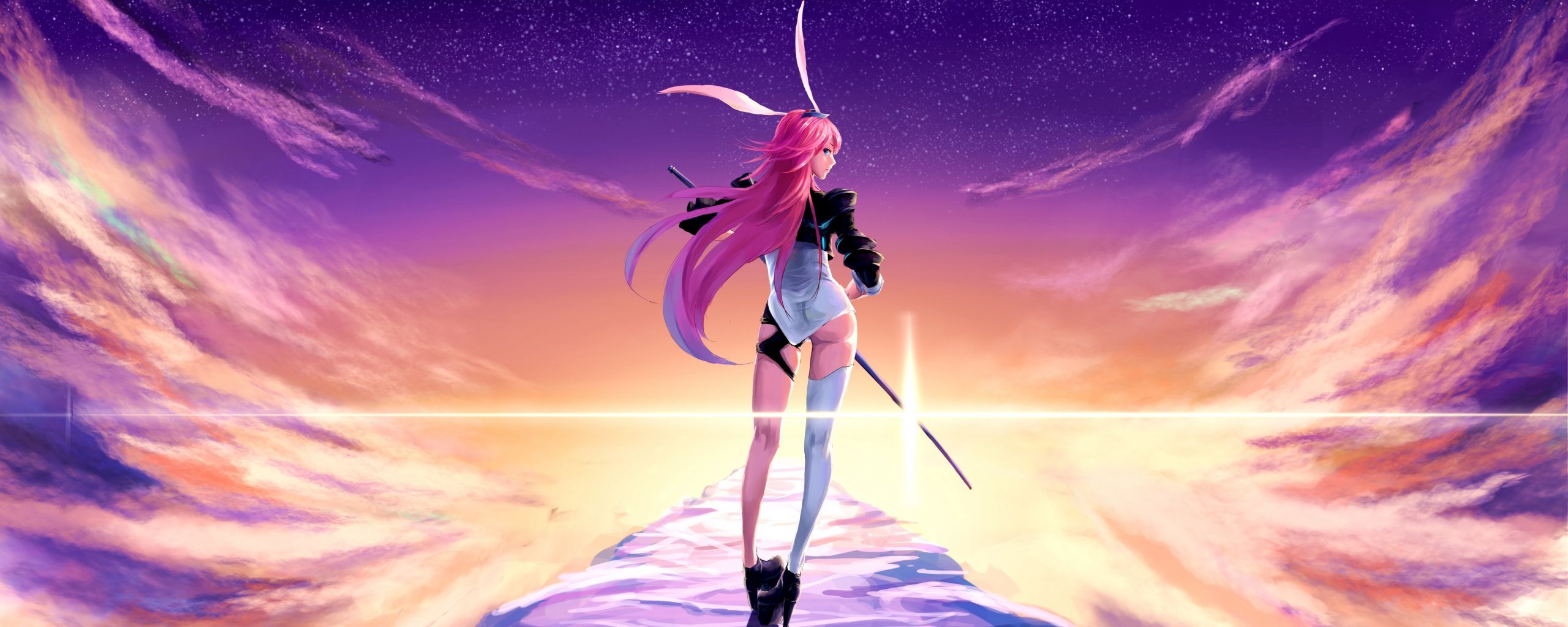 2560x1024 Anime Girl 2560x1024 Wallpaper