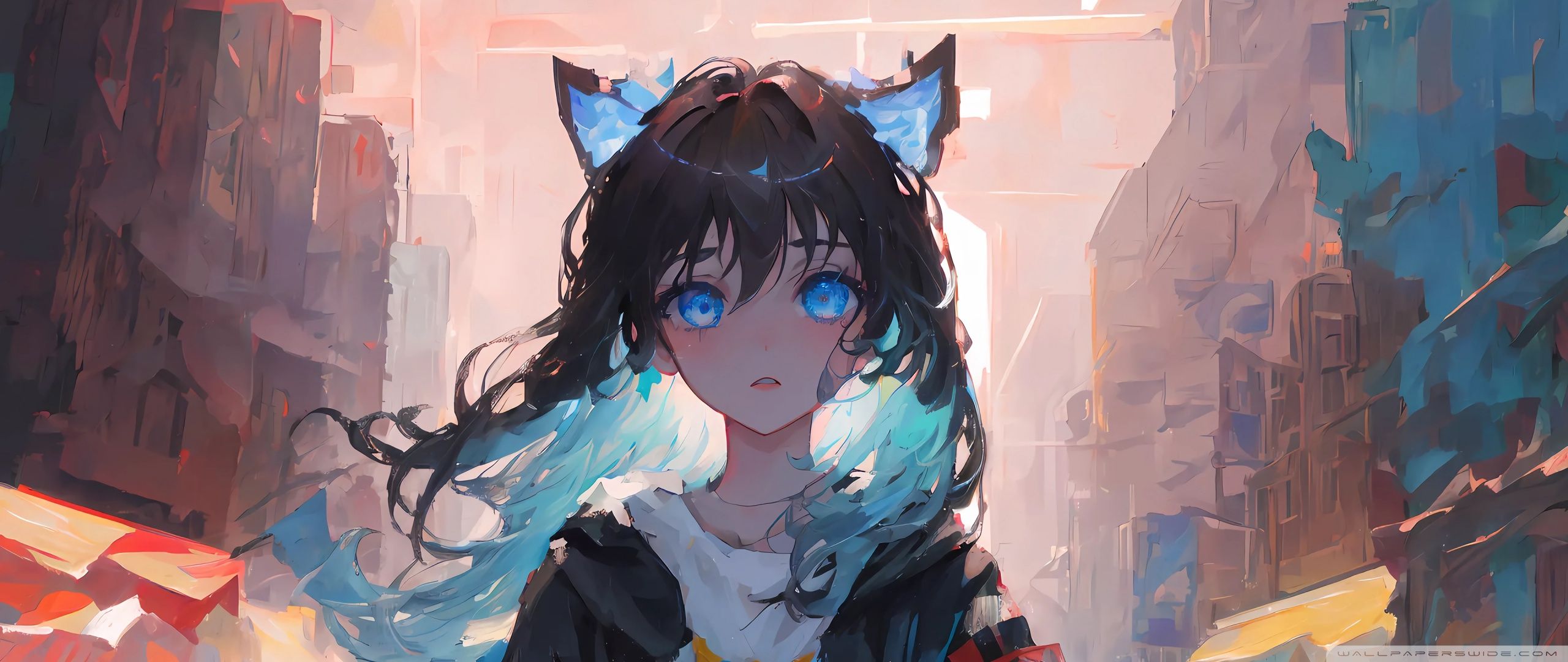 2560x1080 Anime Girl 4K UHD Wallpaper for UltraHD Desktop and TV : Widescreen and UltraWide Display : Smartphone and Tablet Devices