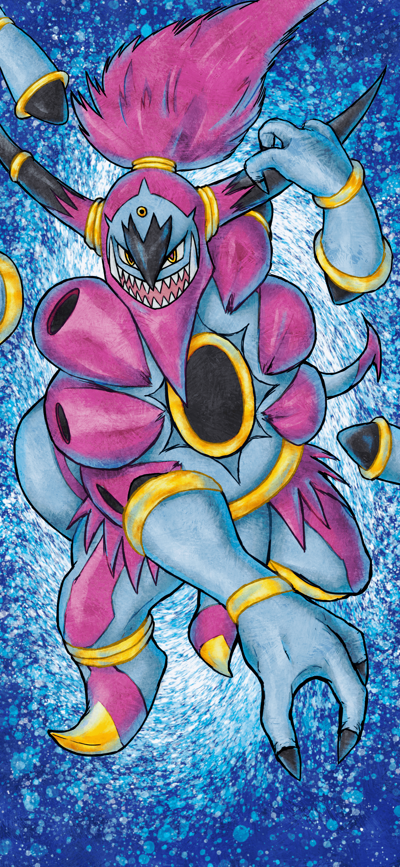 1290x2796 I Just Drew Hoopa U! [OC]