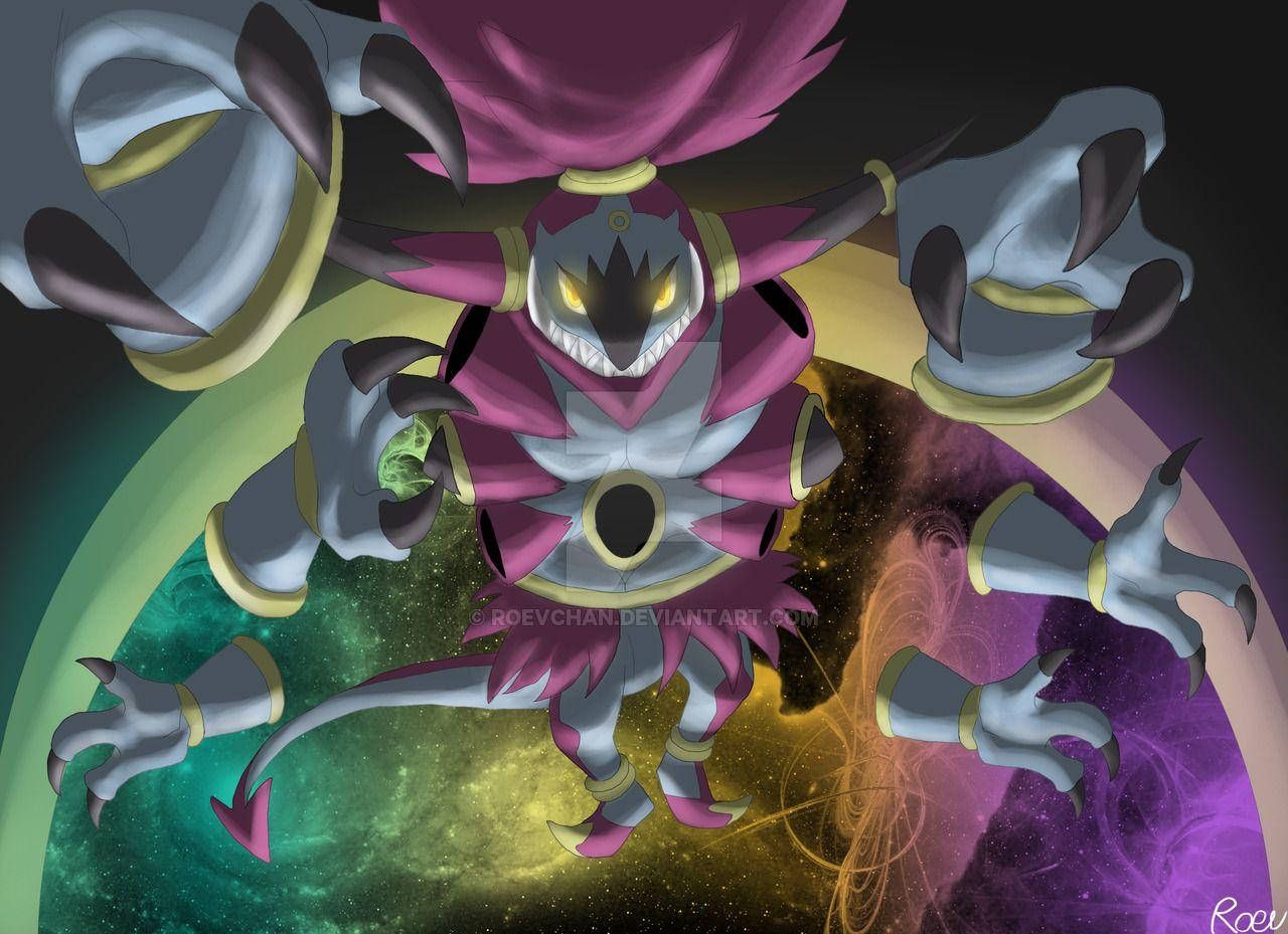 1280x929 Unbound Hoopa In Space Wallpaper