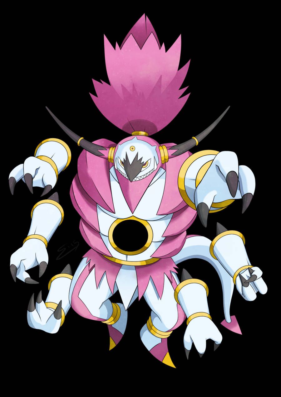 900x1274 White Unbound Hoopa Wallpaper