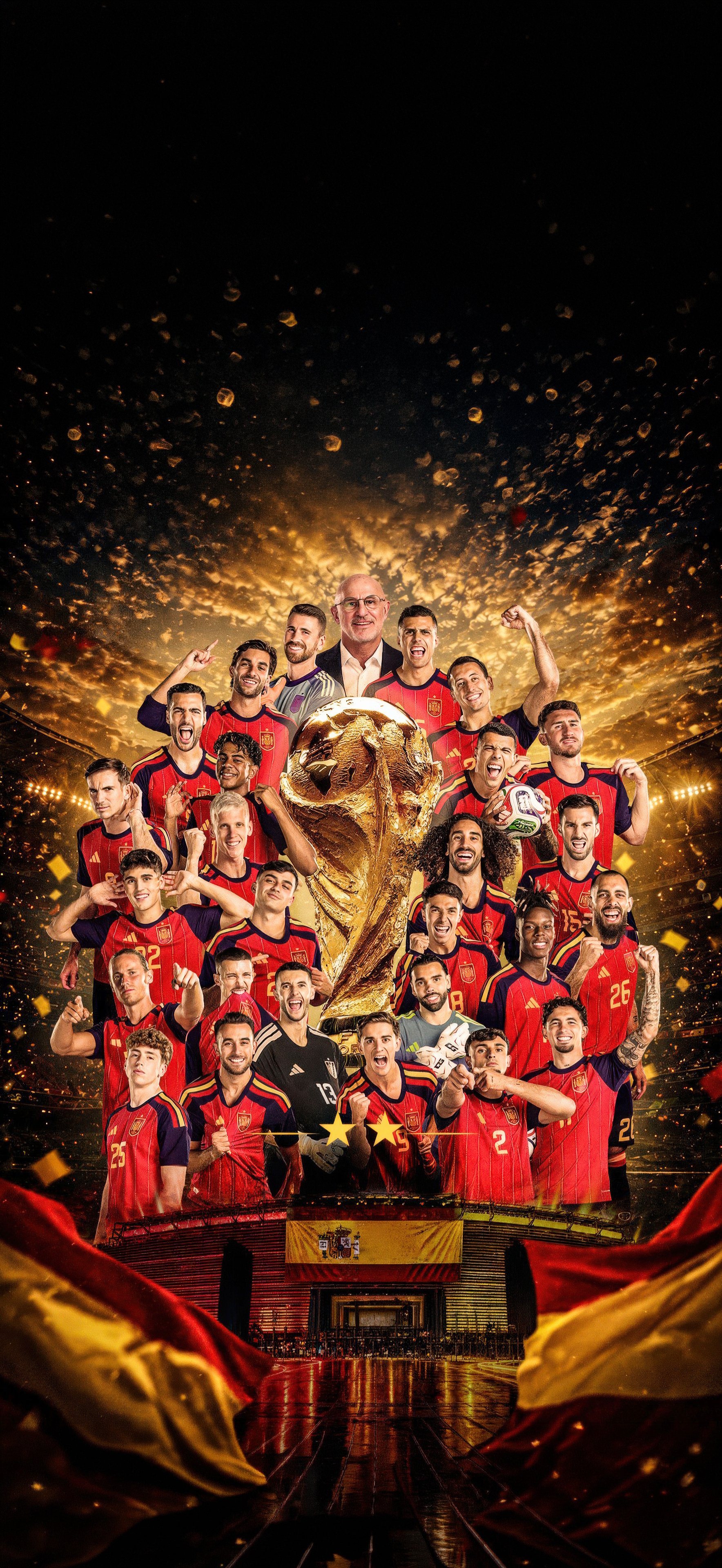 1768x3840 World Cup winners official phone wallpaper