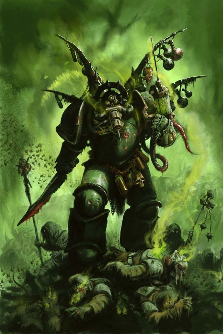 736x1104 Mortarion, Daemon Primarch of Nurgle Portrait