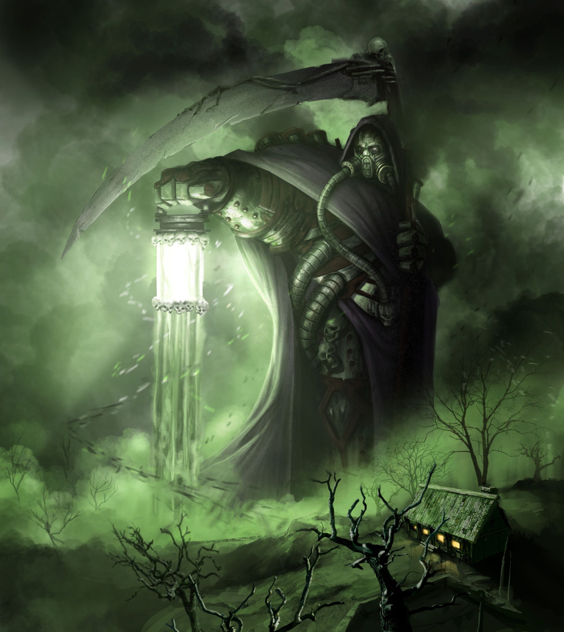1920x2149 Mortarion Warhammer 40K