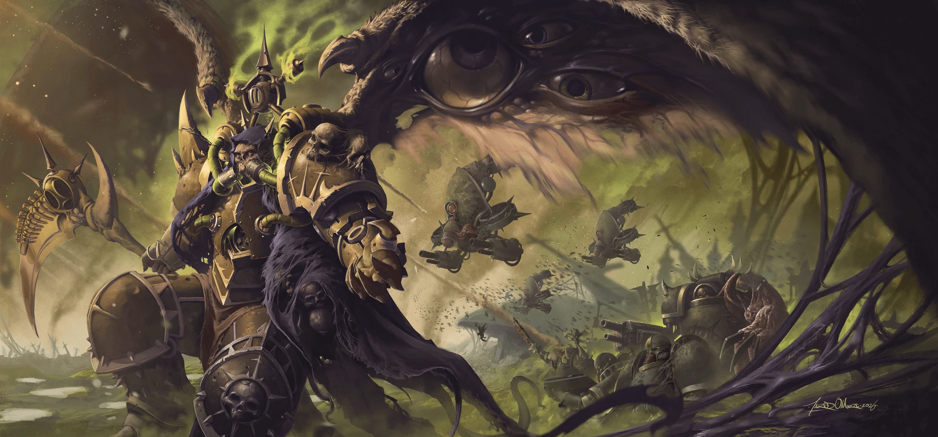 1920x894 Fan Art Mortarion
