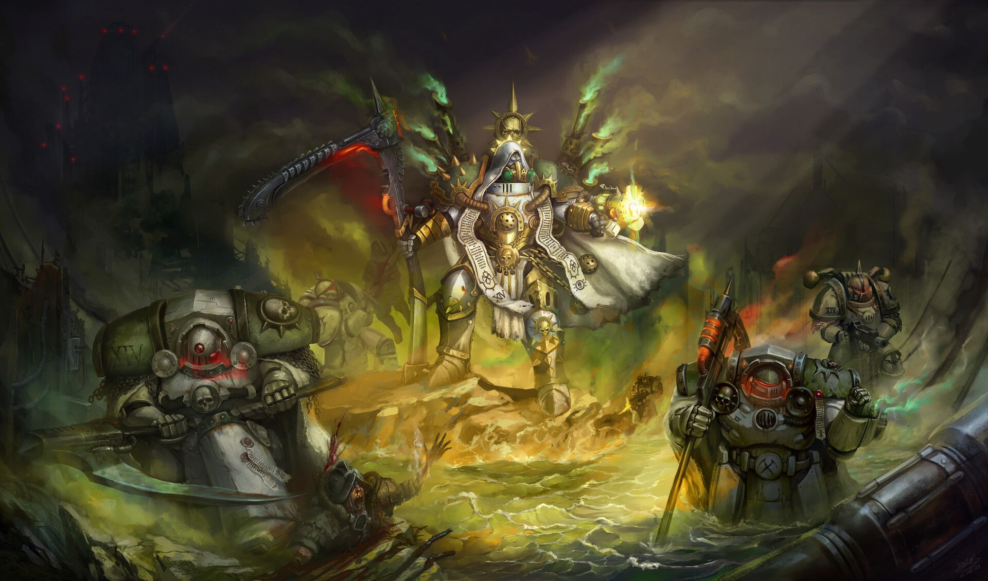 1920x1129 Mortarion. Primarch XIV