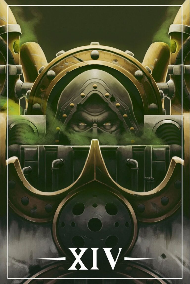 768x1151 Mortarion Warhammer 40K Artwork