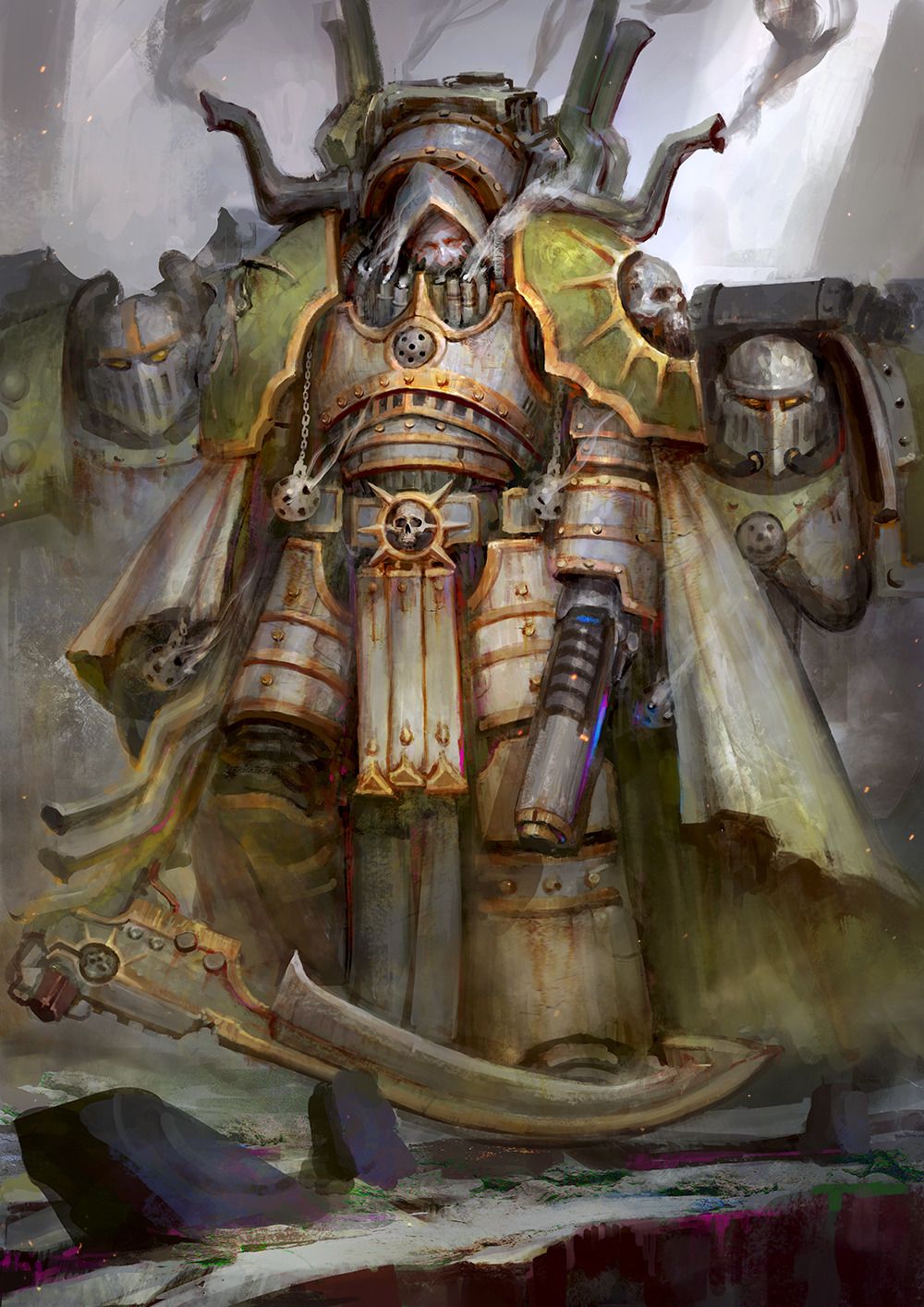 1000x1414 Warhammer 40k artwork