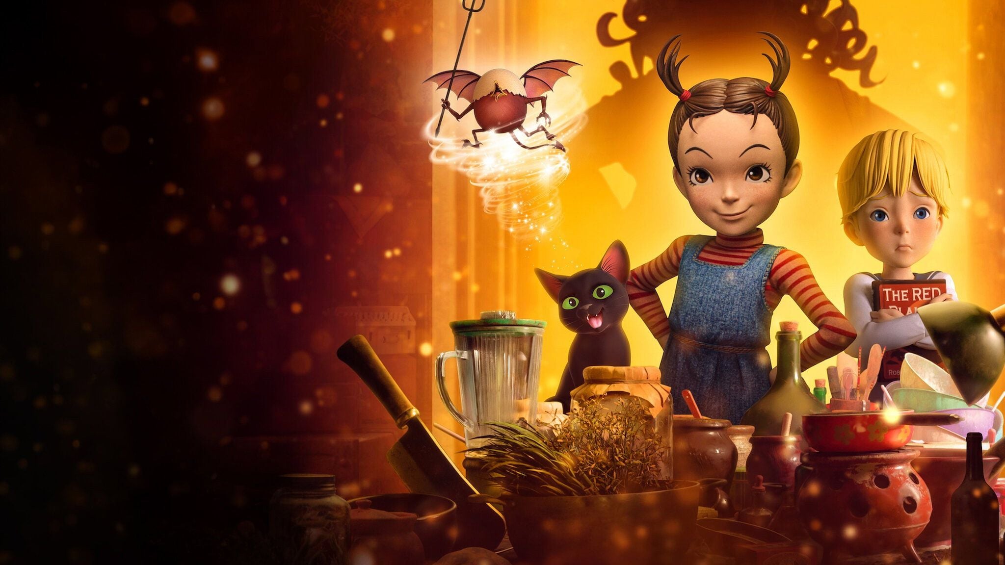 2048x1152 Earwig and the Witch, covers, wallpaper