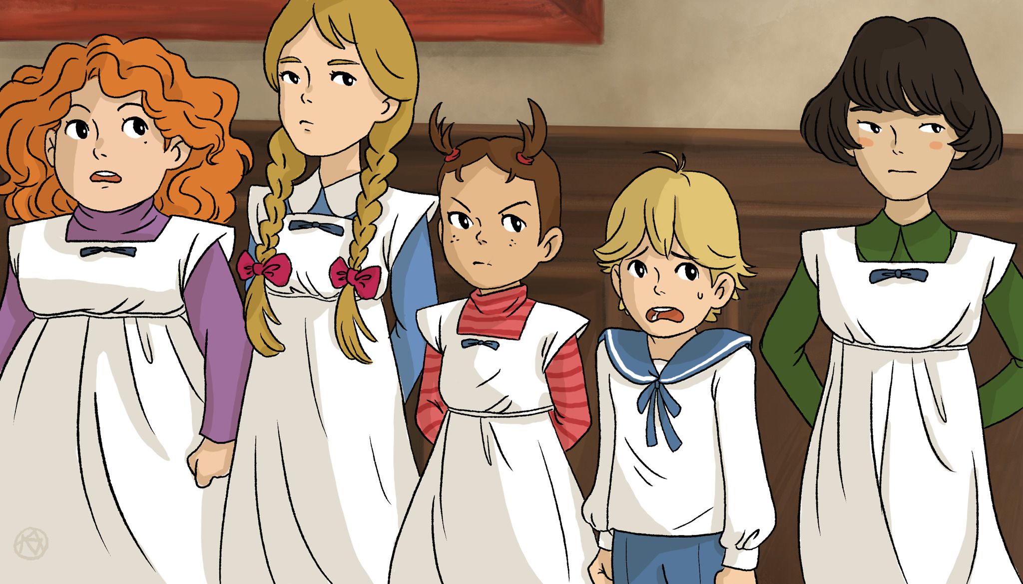 2048x1170 Ghibli redraw (in ghibli 2D style) Earwig and the Witch seems to have a Feb 3 release date in the US!