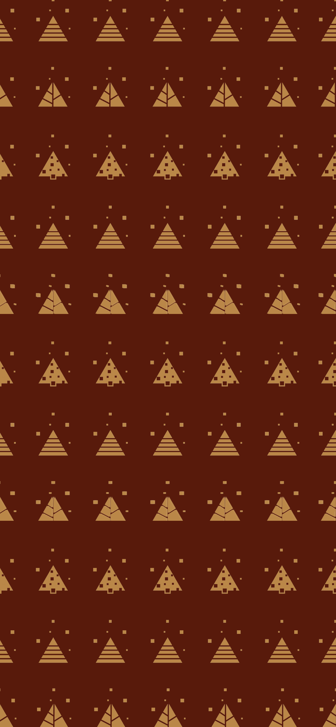 1125x2436 Winter Themed iPhone Wallpaper 2019. Ginger and Ivory