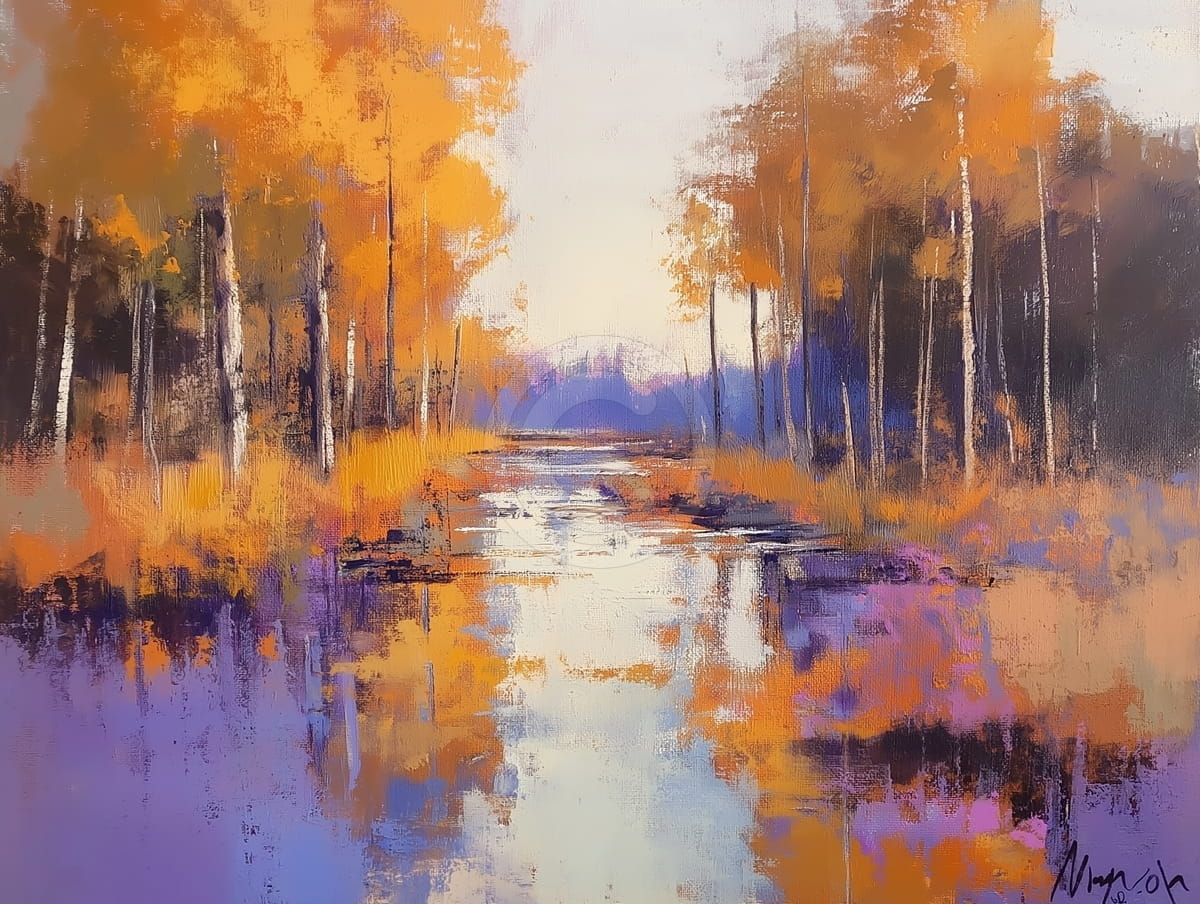 1200x904 Forest Calm Canvas Wall Art