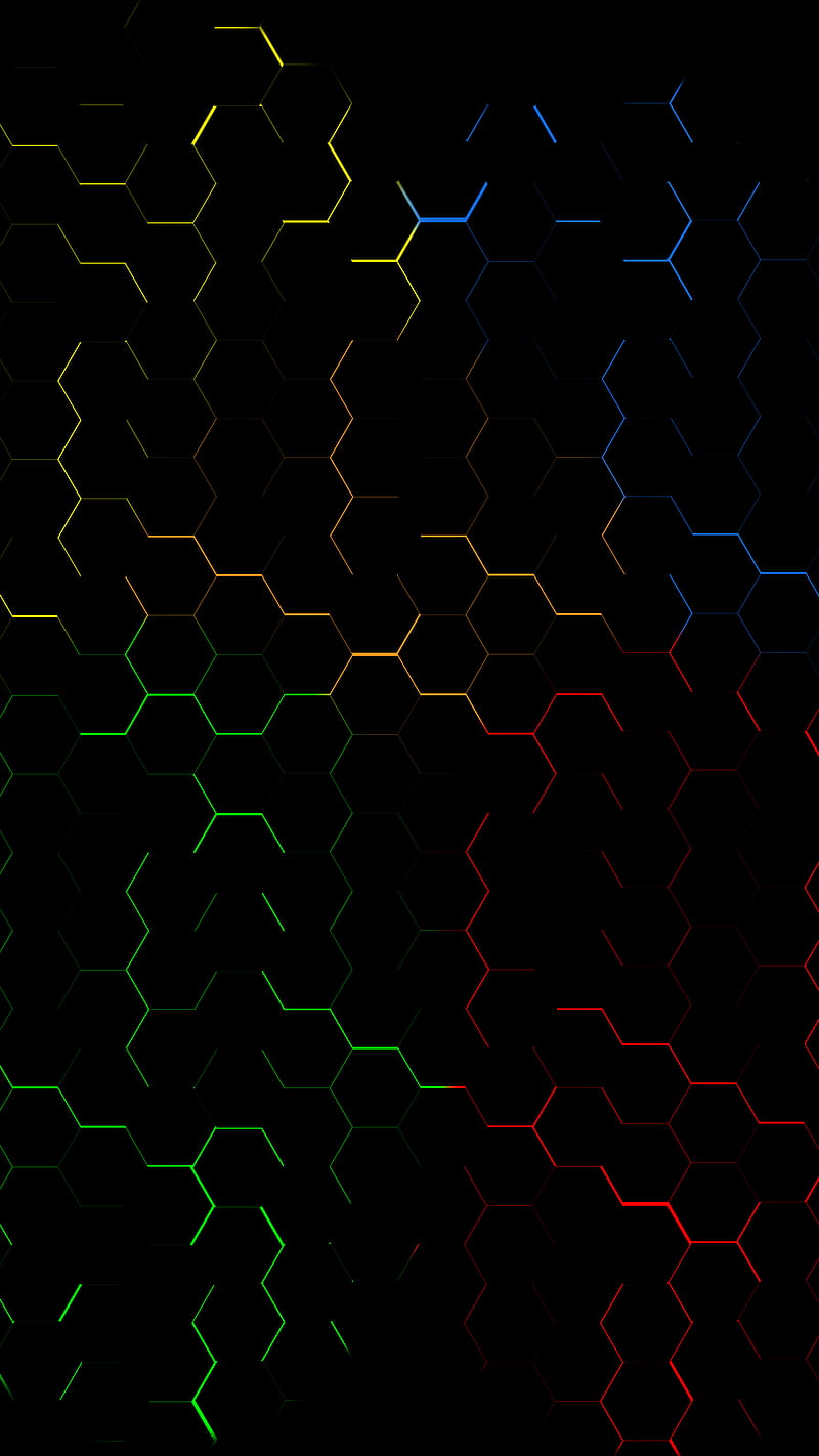 800x1422 Light Path, black, geometry, rgb, usama, HD phone wallpaper
