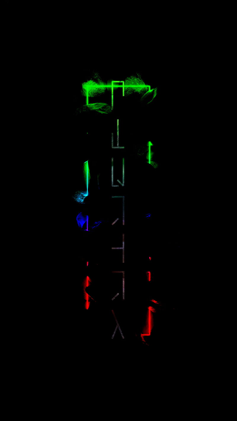 800x1422 Dark and Rgb, dark, lights, neon, rgb, HD phone wallpaper