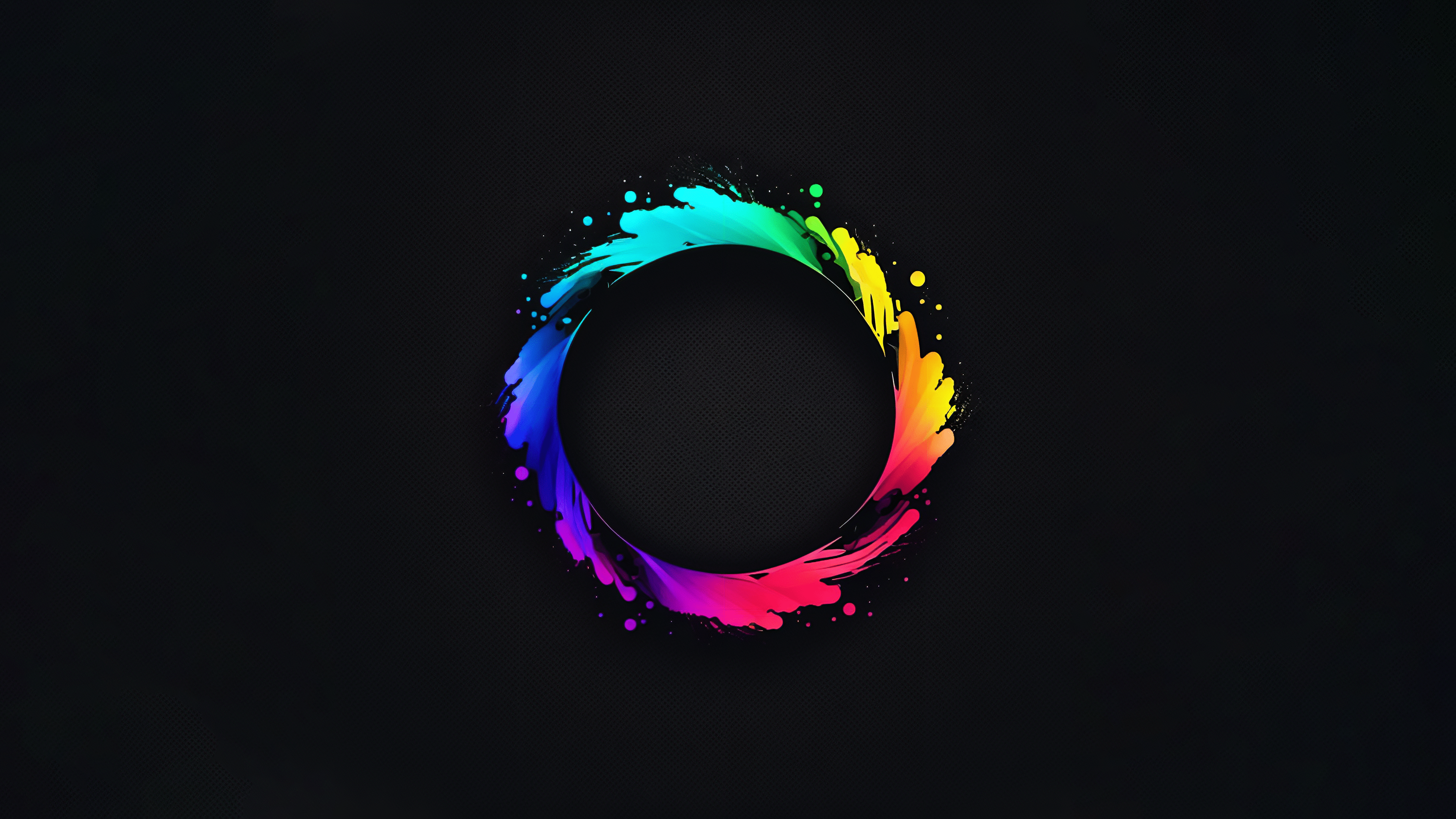 3640x2048 Dark RGB Wallpaper