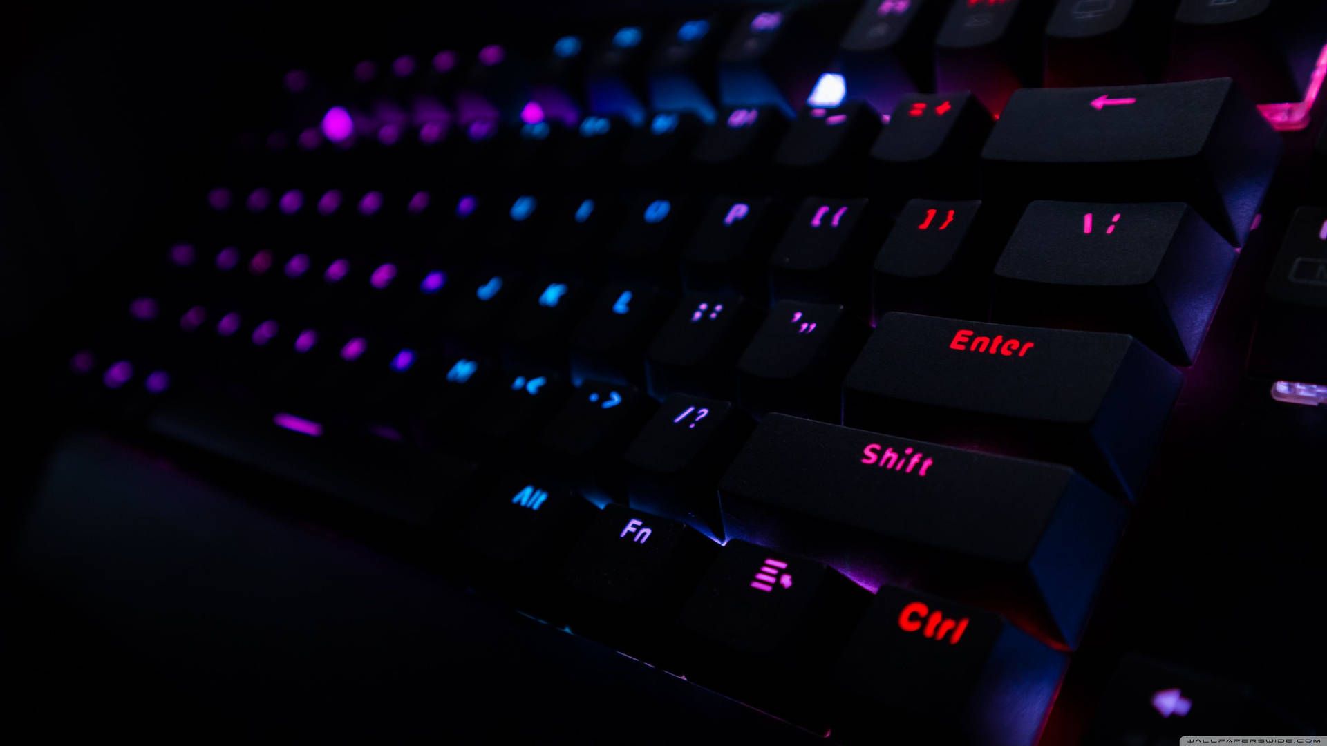 1920x1080 Dark Keyboard Rgb 4k Wallpaper
