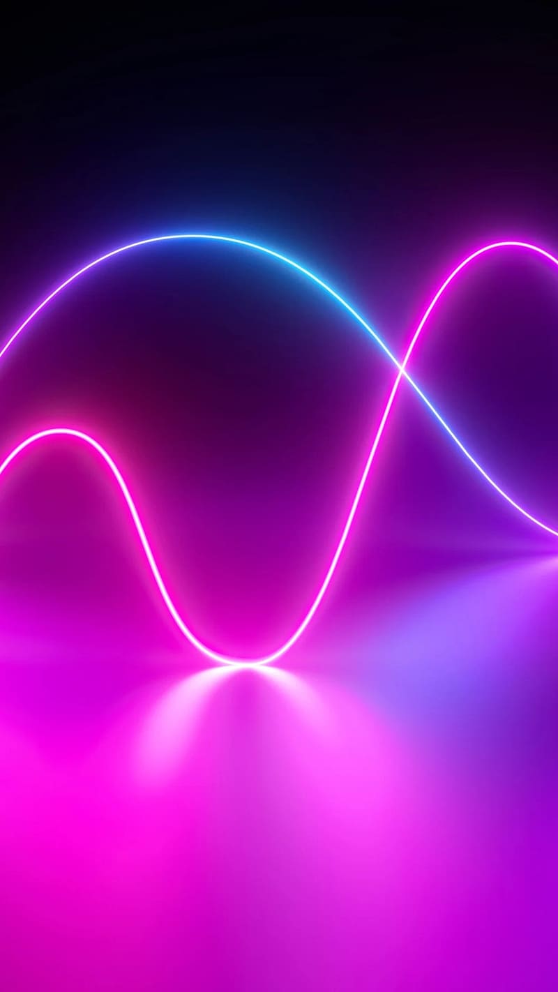 800x1422 Rgb Light, cruve line, cruve, line light, rgb, HD phone wallpaper