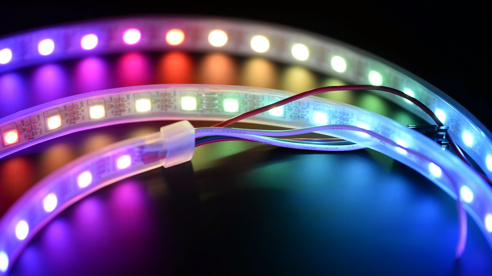 1920x1080 Digital RGB LED Weatherproof Strip 60 LED - (1m) from MindKits New Zealand