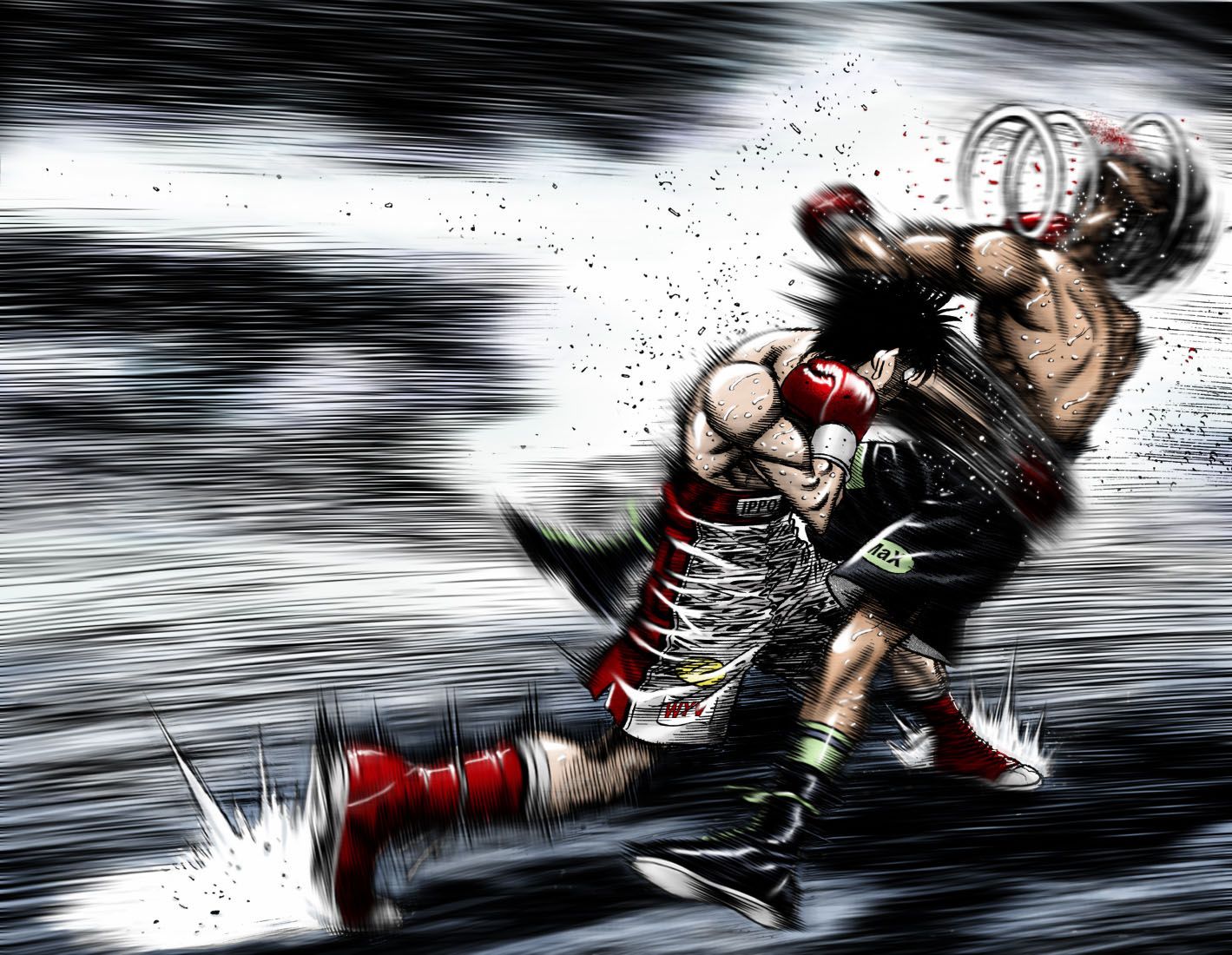1419x1100 Dynamic Boxing Action Wallpaperx1100