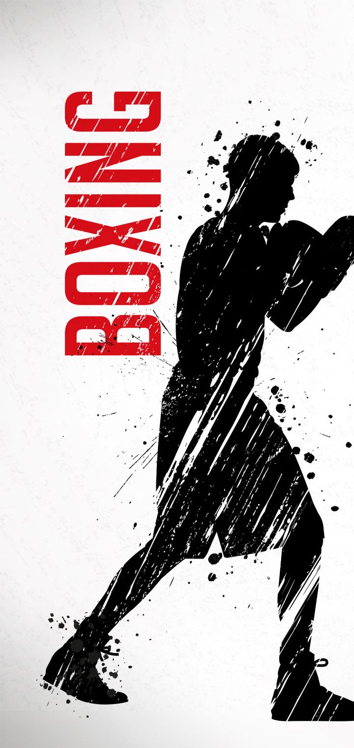 720x1520 Download Boxing Art Vector, Boxing, Art, Vector Wallpaper in 720x1520 Resolution